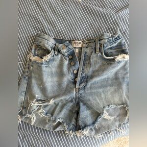 AGOLDE denim shorts